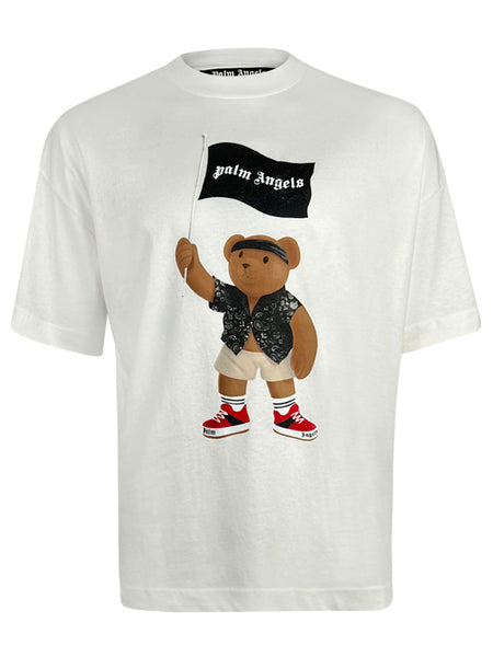 BEAR T-SHIRT in white - Palm Angels® Official